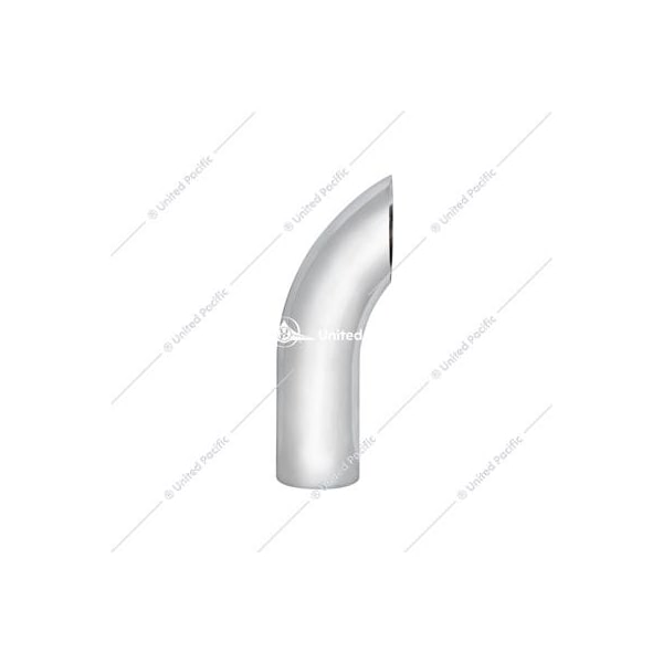 United Pacific 5 Curved Plain Bottom Exhaust - 18L C1-5-018 - main
